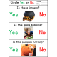 Halloween Yes No Questions Print and Go Print and Go Worksheets